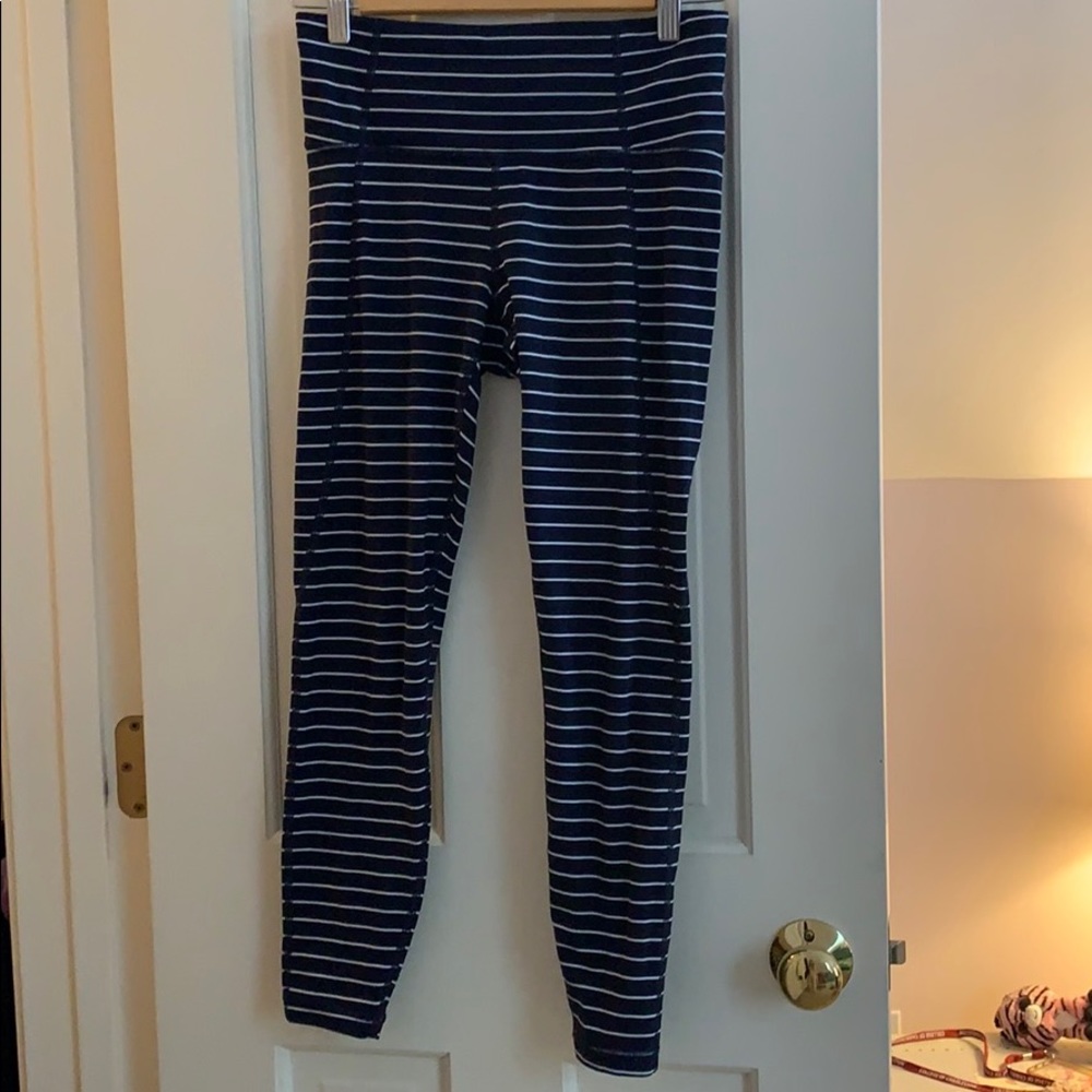 Athleta Size S Striped Leggings